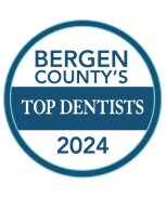Bergen County’s Top Dentists 2024 award logo